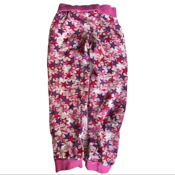 American Girl, CUTE multicolored star pattern joggers, with pockets, drawstring - Picture 6 of 7